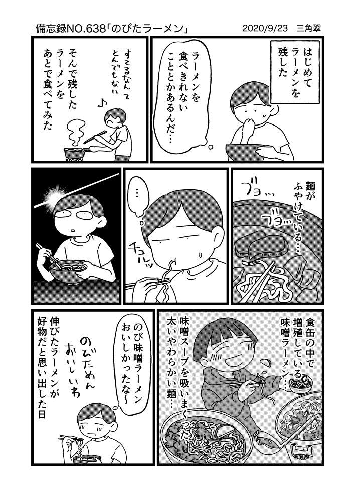 のびたラーメン 三角翠の備忘録